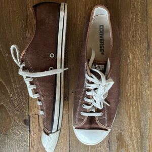 Converse Women's Brown Canvas Sneakers